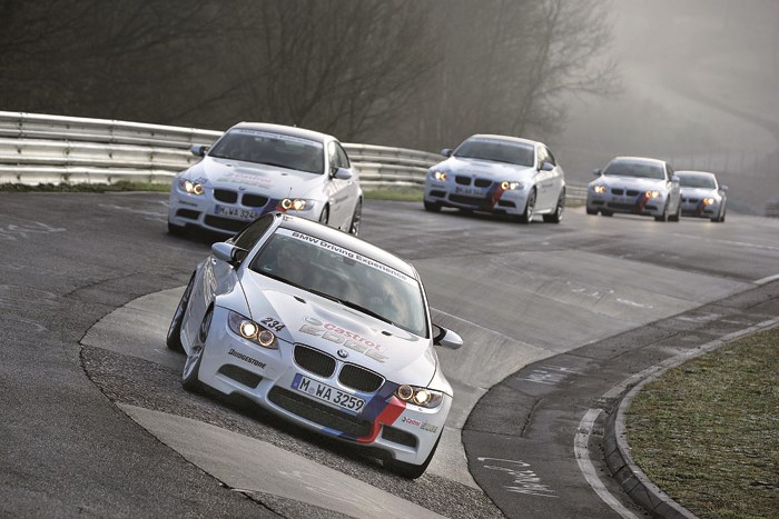 Driving the BMW M3, M5 at the N&#252;rburgring